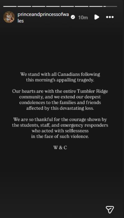 P.C.: Prince and Princess of Wales/Instagram Stories