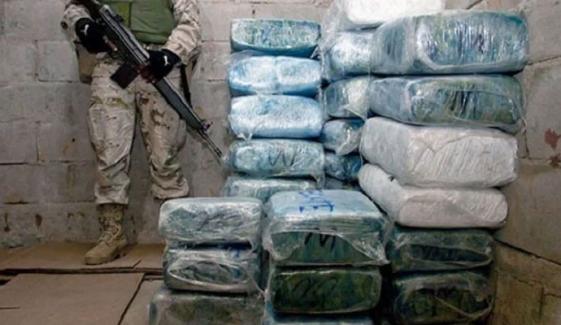 گوادر: ساڑھے 18 ارب روپے سے زائد کی چرس پکڑی گئی، 2 اسمگلرز گرفتار