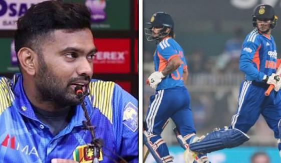 ٹی20 ورلڈ کپ: بھانوکا راجہ پاکسے کی بھارتی بلّوں سے متعلق بیان پر وضاحت