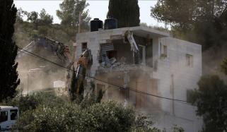 اسرائیل نے جنوبی سلوان میں 14 فلسطینی عمارتیں خالی کراکر گرانا شروع کردیں