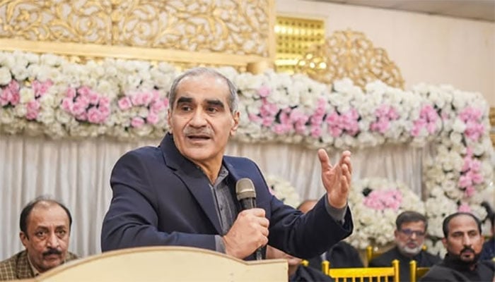 خواجہ سعد رفیق : فائل فوٹو