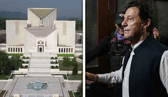 سپریم کورٹ کی بانی پی ٹی آئی کو آنکھوں کے ماہر ڈاکٹرز تک رسائی دینے کی ہدایت