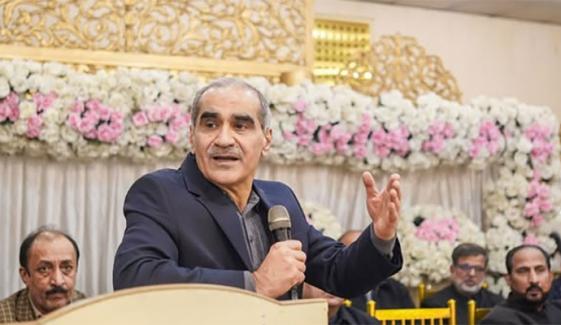 بانی پی ٹی آئی کی بینائی متاثر ہونے کی خبریں پریشان کُن ہیں، خواجہ سعد رفیق