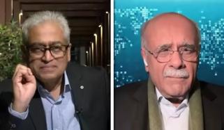 نجم سیٹھی نے لائیو ٹی وی پر بھارتی صحافی کی بولتی بند کردی