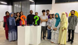 صنعت آرٹ گیلری میں’مجسمہ ساز کیمیائے ہنر‘ کی نمائش کا شاندار افتتاح