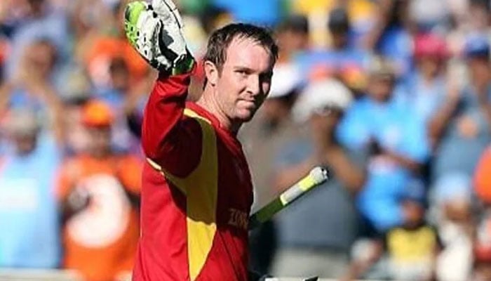 زمبابوے کے بیٹر برینڈن ٹیلر —فائل فوٹو