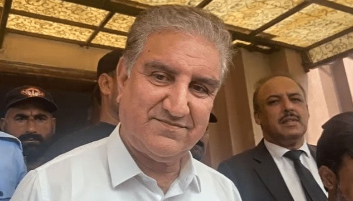 رہنما پاکستان تحریکِ انصاف شاہ محمود قریشی—فائل فوٹو