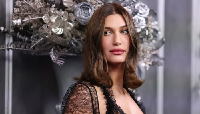 Hailey Bieber hits Wuthering Heights red carpet in Sydney after Rhode launch