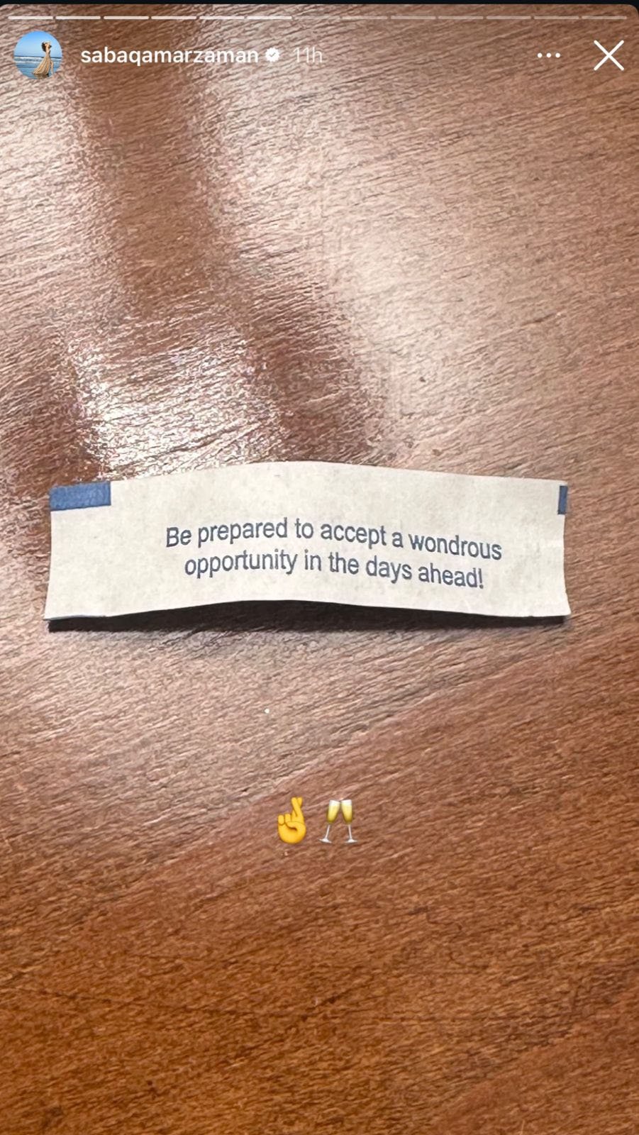 Saba Qamar is currently starring in psychological suspense drama ‘Muamma’