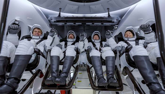 NASA and SpaceX successfully launches Crew-12 astronauts to ISS