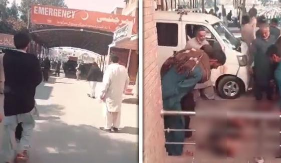 سرگودھا: اسپتال میں 2 گروپوں کی فائرنگ، 6 افراد زخمی