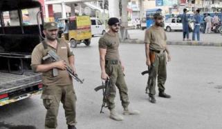 راولپنڈی: امن و امان کیلئے سیکیورٹی پکٹس قائم