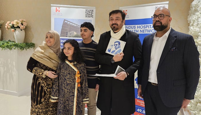 ایمسٹرڈیم: انڈس ہسپتال اور ہیلتھ نیٹ ورک کیلئے کامیاب فنڈ ریزنگ