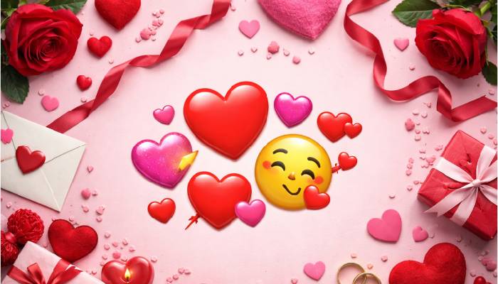 What do heart emojis really mean on Valentines Day?