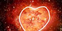 ناسا نے ویلنٹائن ڈے پر دل کی شکل والے ستاروں کے جھرمٹ کی تصویر شیئر کردی