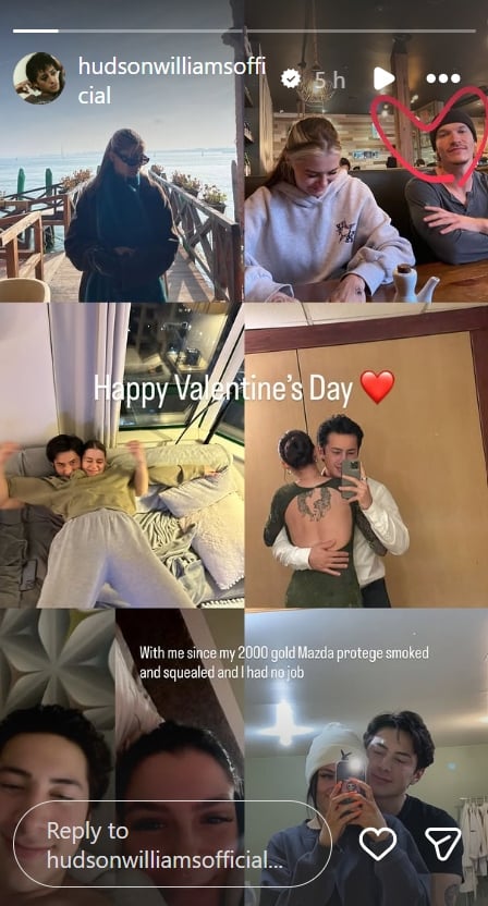 picture credit: Hudson Williams/ Instagram