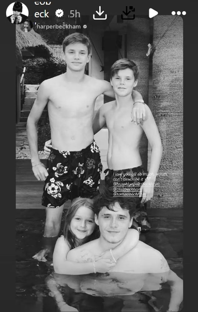 Brooklyn Beckham gets a special treaty from sister Harper