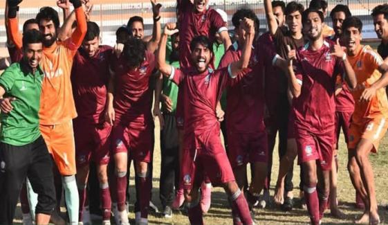 پاکستان واپڈا نے چیلنج کپ فٹ بال ٹورنامنٹ جیت کر ہیٹ ٹرک مکمل کرلی