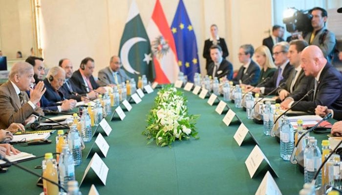 وزیراعظم شہباز شریف کی آسٹرین چانسلر کو دورۂ پاکستان کی دعوت