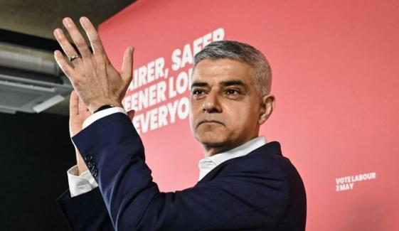 میئر لندن صادق خان کا چوتھی مدت کے لیے انتخاب لڑنے کا عندیہ