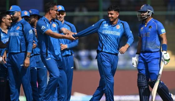 ٹی 20 ورلڈ کپ: افغانستان نے UAE کو 5 وکٹ سے ہرا دیا