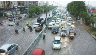 کراچی میں کس جگہ سب سے زیادہ بارش ہوئی؟ 