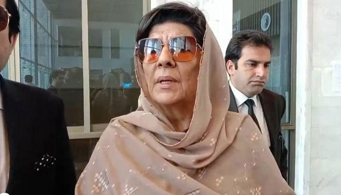 بانئ پی ٹی آئی کی بہن علیمہ خان—فائل فوٹو