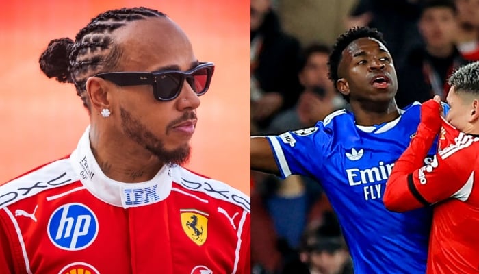 Lewis Hamilton backs Vinicius Jr after alleged racist abuse on field