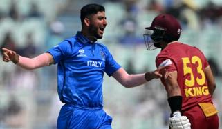 ٹی ٹوئنٹی ورلڈ کپ: ویسٹ انڈیز کا اٹلی کو جیت کیلئے 166رنز کا ہدف