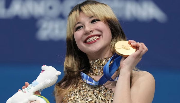 امریکی خاتون اسکیٹر ایلیسا لیو نے گولڈ میڈل جیت لیا