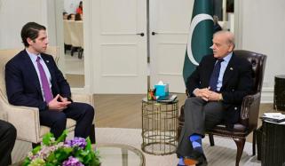 وزیرِ اعظم شہباز شریف سے یو ایس انٹرنیشنل ڈیولپمنٹ فنانس کارپوریشن کے سی ای او کی ملاقات