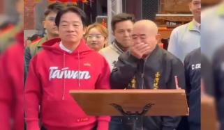 تائیوان: قمری سالِ نو کی تقریب میں مذہبی رہنما نے صدر پر قے کر دی