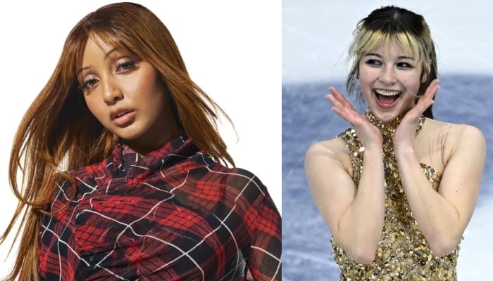 PinkPantheress reacts to Alysa Liu performance on Stateside at figure skating gala