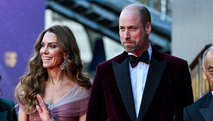 Prince William, Kate Middleton add royal flair to 2026 BAFTAs with glam arrival