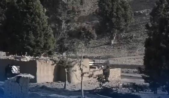 افغانستان، مختلف علاقوں میں دہشتگردوں کے ٹھکانوں پر حملے