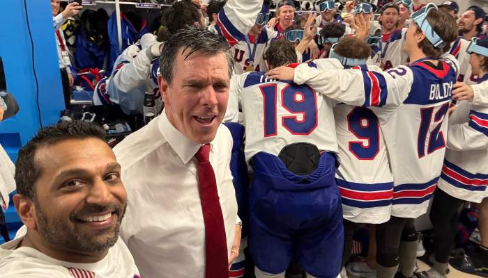 Kash Patel breaks silence after viral celebration video with ice hockey team