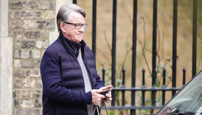Peter Mandelson returns home after midnight bail release in Epstein probe
