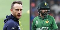 ٹی ٹوئنٹی ورلڈ کپ: فاف ڈوپلیسی بابر اعظم کے بیٹنگ اسٹائل کا دفاع کرنے لگے