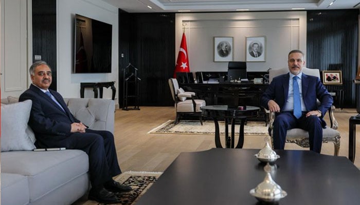 وزیرِ خارجہ حقان فیدان — تصویر بشکریہ رپورٹر