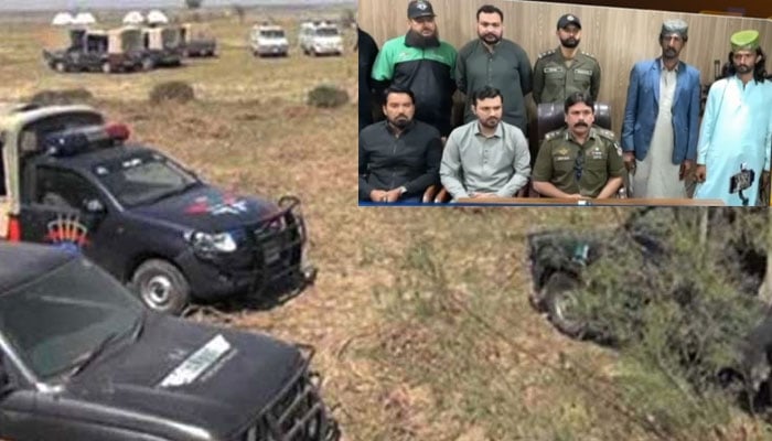 راجن پور آپریشن: ڈاکو تنویر انڈھڑ اور ظفری جھبیل نے بھی سرنڈر کردیا