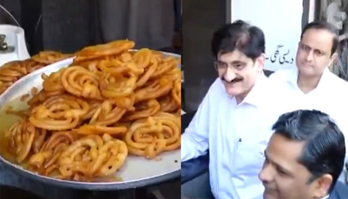 وزیر اعلیٰ سندھ 1200 روپے کلو جلیبی کا سن کر  حیران