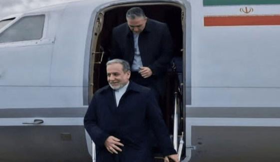 امریکا ایران جوہری مذاکرات: ایرانی وزیر خارجہ جنیوا پہنچ گئے