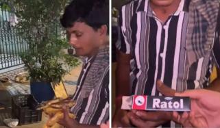 بھارت: دکانداروں کا پھلوں پر چوہے مار زہر لگانے کا انکشاف، ویڈیو وائرل، 2 گرفتار