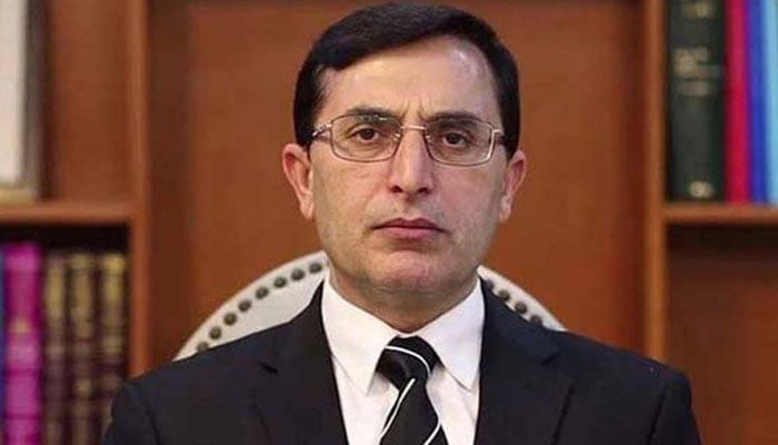 چیئرمین پی ٹی آئی بیرسٹر گوہر---فائل فوٹو