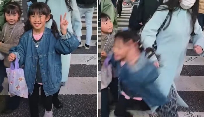 Disturbing video of little girl shoved at Tokyos Shibuya Crossing sparks outrage online