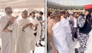 اسحاق ڈار کی وفد کے ہمراہ عمرے کی ادائیگی، آج روضہ رسول ﷺ پر حاضری دینگے