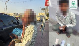 دبئی: 1 ہفتے میں 26 بھکاری گرفتار، 1 گداگر سے 20 ہزار درہم برآمد