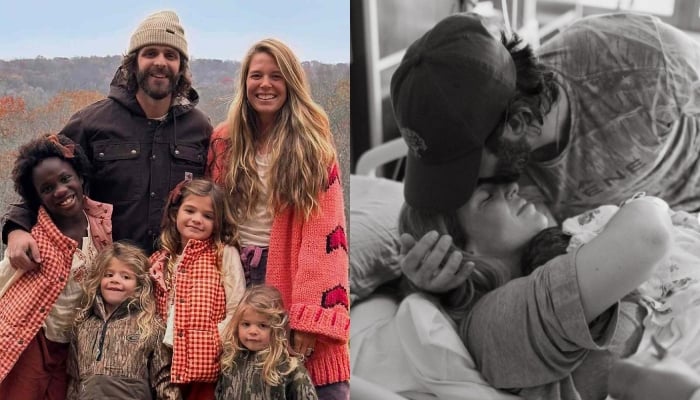 Thomas Rhett, Lauren Akins unveil sons face after welcoming baby no 5
