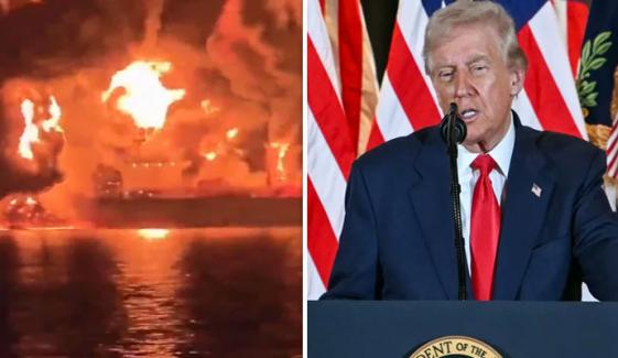 ایران کے خلاف جنگ جیت چکے، جلد نکلنا نہیں چاہتے، ڈونلڈ ٹرمپ، ایران کے جوابی حملے جاری