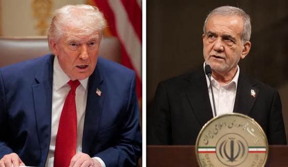 ٹرمپ کا ایران کی جانب سے جنگ بندی کی درخواست ملنے کا دعویٰ ایران نے مسترد کردیا